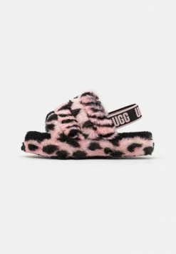 UGG FLUFF YEAH ANIMALIA - Slippers - Pink Scallop