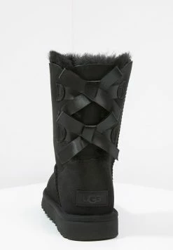 UGG BAILEY BOW - Classic Ankle Boots - Black -UGG Shop 030d8e756d874ffabaddae16ecd5c925