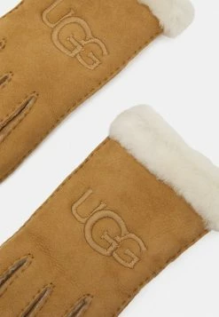 UGG EMBROIDER GLOVE - Gloves - Chestnut 5 UGG EMBROIDER GLOVE - Gloves - Chestnut -UGG Shop 0a95b9cb42714606bd59c6e4751b07e3