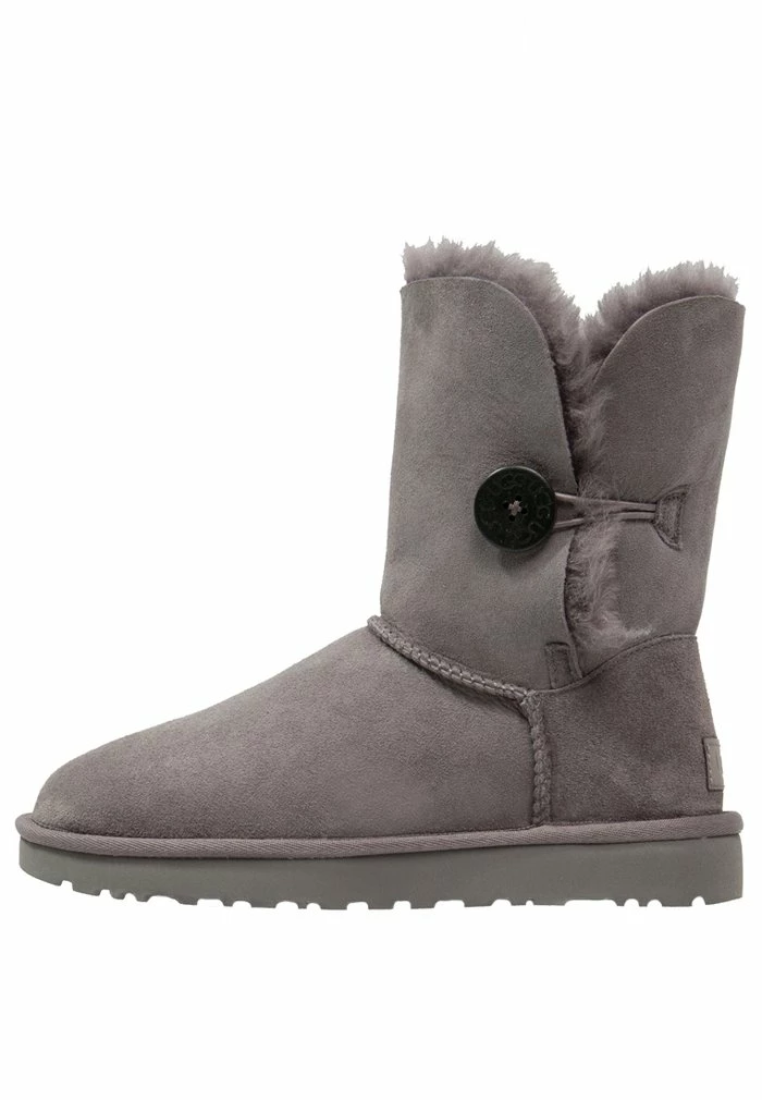 BAILEY BUTTON II - Classic ankle boots - grey UGG BAILEY BUTTON II - Classic Ankle Boots - Grey -UGG Shop 0cda3c5e977d46b8b5d037199f647c6d