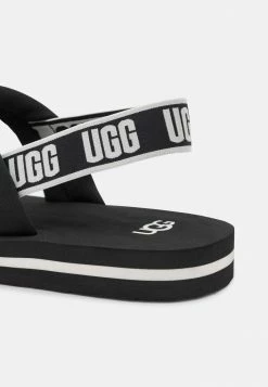 UGG EVERLEE - Sandals - Black -UGG Shop 0f5f169002cb430a8d57946f45f49b01