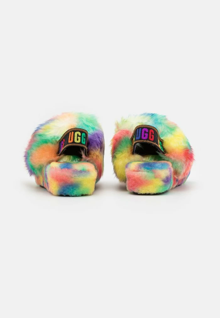 FLUFF YEAH PRIDE UNISEX - Platform sandals - rainbow UGG FLUFF YEAH PRIDE UNISEX - Platform Sandals - Rainbow -UGG Shop 18997f12e8d8482f8871e4b443d6dd42