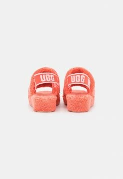 UGG FLUFF YEAH VEGAN - Platform Sandals - Peach Bliss -UGG Shop 1a224f3c914243b9a24ab05d4cb36199