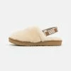 UGG FLUFF YEAH - Sandals - Natural