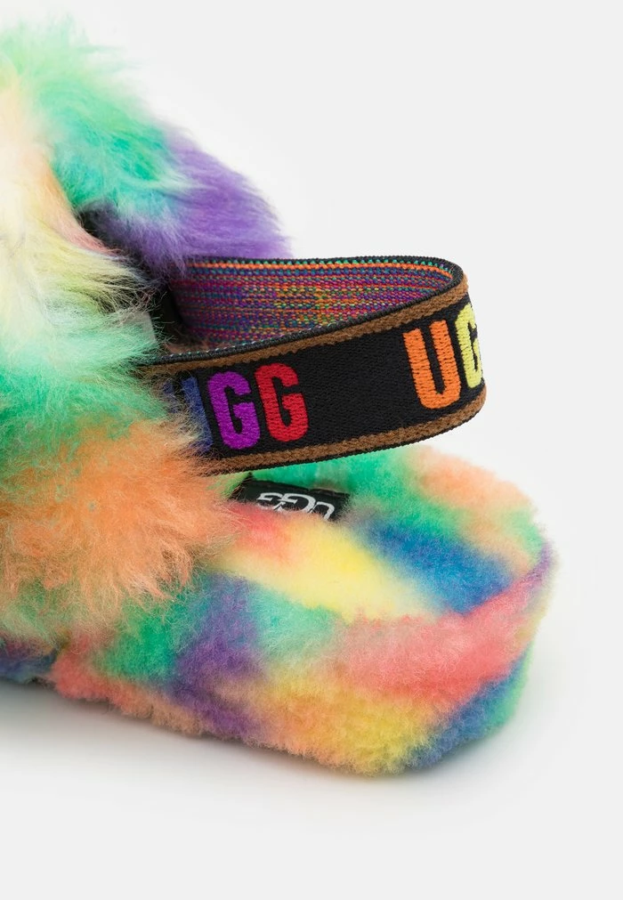 FLUFF YEAH PRIDE UNISEX - Platform sandals - rainbow UGG FLUFF YEAH PRIDE UNISEX - Platform Sandals - Rainbow -UGG Shop 1e50cee2bb7a4f0cb57e28529e7edaeb