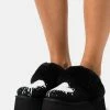 UGG FUNKETTE VALENTINE - Platform Sandals - Black