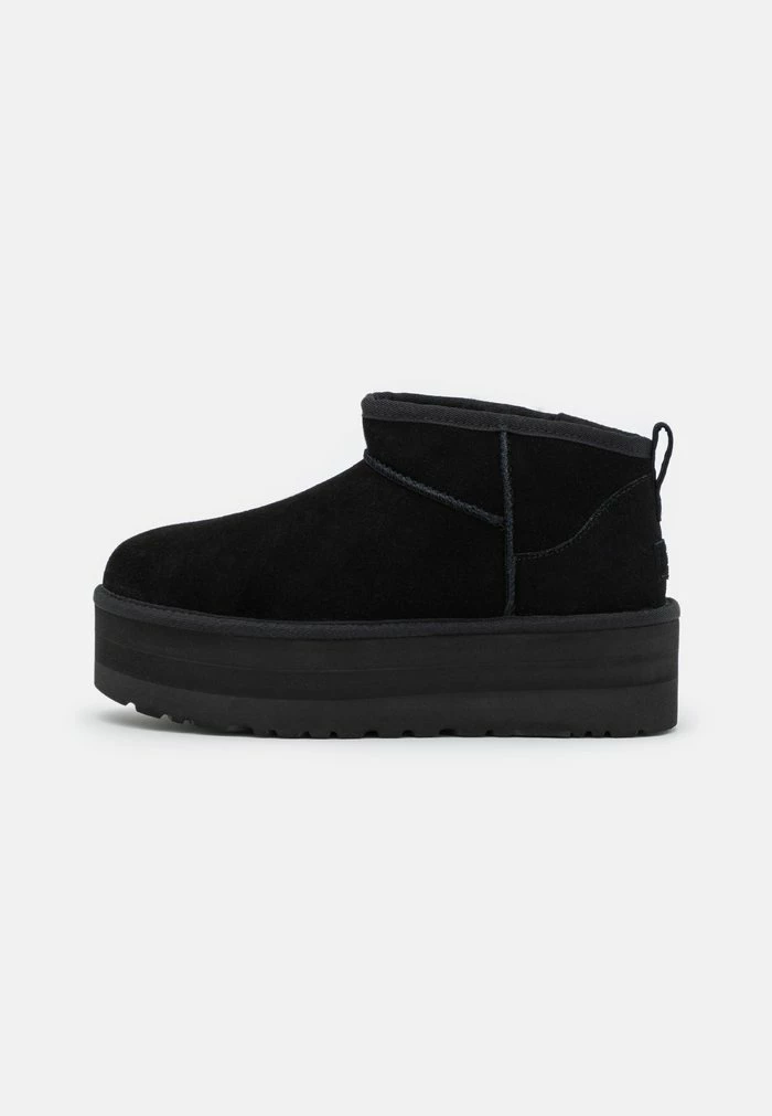 CLASSIC ULTRA MINI PLATFORM - Platform ankle boots - black UGG CLASSIC ULTRA MINI PLATFORM - Platform Ankle Boots - Black -UGG Shop 32282fd016ee4a35853d330cfcd9cdd4