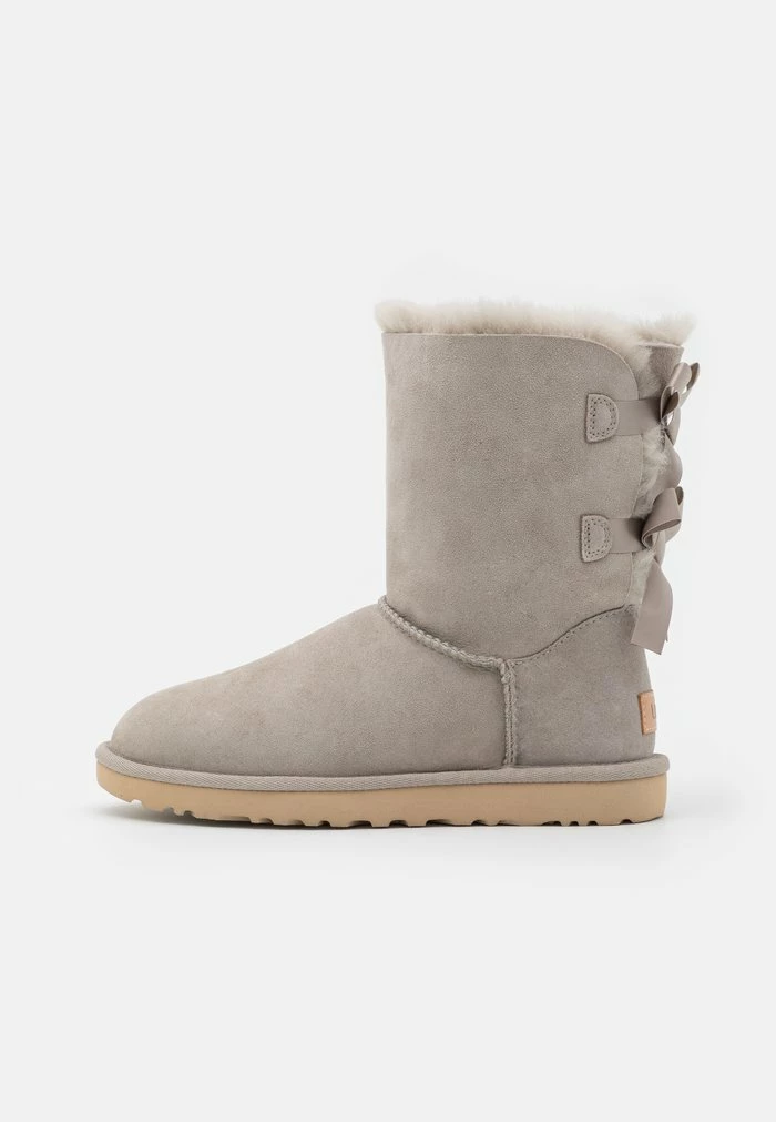 UGG BAILEY BOW - Classic Ankle Boots - Light Grey 2 UGG BAILEY BOW - Classic Ankle Boots - Light Grey - Image 2