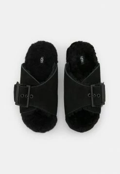 UGG OUTSLIDE BUCKLE - Mules - Black -UGG Shop 36a691a3ba8a4720a582152fc2ad0629