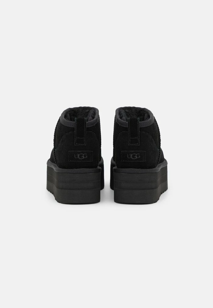 CLASSIC ULTRA MINI PLATFORM - Platform ankle boots - black UGG CLASSIC ULTRA MINI PLATFORM - Platform Ankle Boots - Black -UGG Shop 3d29dad3a82043b9a540a90d9ca1b0a3