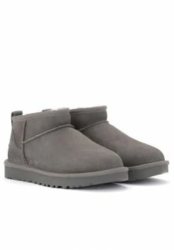 UGG CLASSIC ULTRA MINI - Ankle Boots - Grey -UGG Shop 3d711b0320a843189dd633a65b89dd56