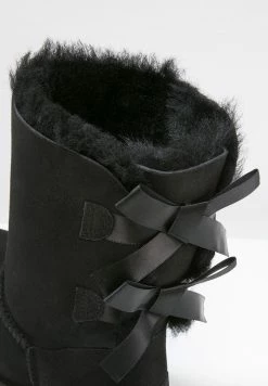 UGG BAILEY BOW - Classic Ankle Boots - Black -UGG Shop 404d2f5c0e1a461fa5f68fdc8cc0fae5