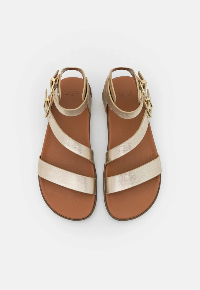 UGG SOLIVAN STRAP - Sandals - Pale Gold Metallic 6 UGG SOLIVAN STRAP - Sandals - Pale Gold Metallic - Image 6