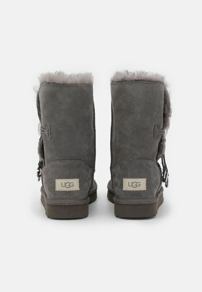 BAILEY BUTTON CHARM - Classic ankle boots - charcoal UGG BAILEY BUTTON CHARM - Classic Ankle Boots - Charcoal -UGG Shop 499bc0840c644250af1c6aba35a6b17e
