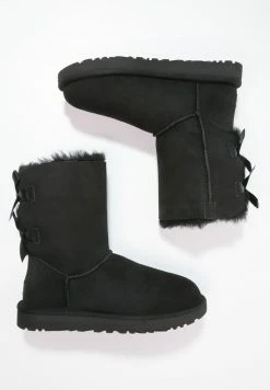 UGG BAILEY BOW - Classic Ankle Boots - Black -UGG Shop 4a2d35fce9554ba99ccac8b0a250580c
