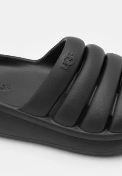 UGG SPORT YEAH UNISEX - Sandals - Black -UGG Shop 4bab539910fc4fbaac90e65bc0879f24