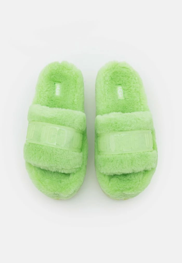 FLUFFITA CLEAR - Slippers - parakeet green UGG FLUFFITA CLEAR - Slippers - Parakeet Green -UGG Shop 53a53721e5a140ae9b355174316031ff
