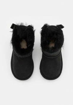 UGG MINI BAILEY BOW II - Classic Ankle Boots - Black -UGG Shop 55a402d7cf1943cdac6117d09dfd40e6