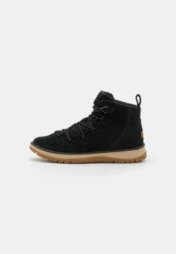 UGG LAKESIDER HERITAGE MID - Lace-up Ankle Boots - Black