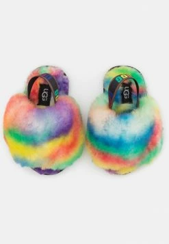 UGG FLUFF YEAH PRIDE UNISEX - Sandals - Rainbow -UGG Shop 585b1317fd4b4ca0b3b7c6b787a2c562