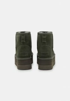 UGG CLASSIC MINI PLATFORM - Platform Ankle Boots - Forest Night -UGG Shop 597ddc58caa64f9eb32c4a137c35f27f