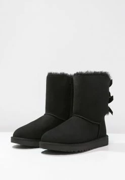 UGG BAILEY BOW - Classic Ankle Boots - Black -UGG Shop 59823b3f7f774fe1949325e6d4dbf3c9