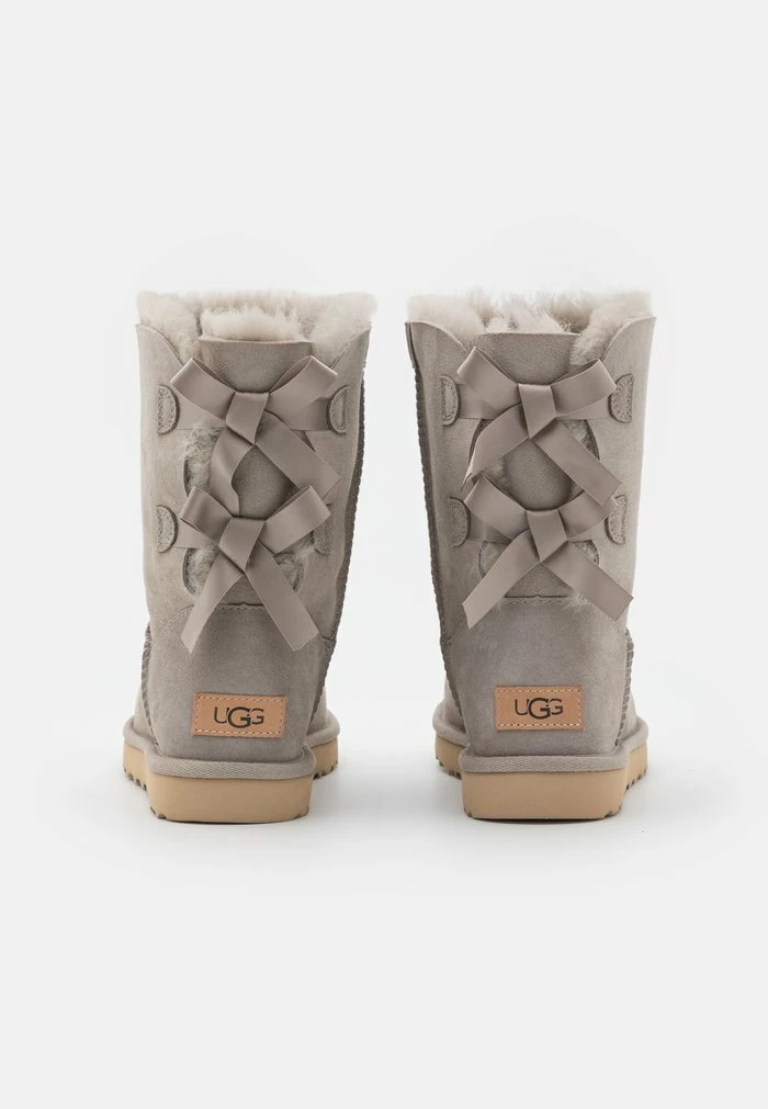 UGG BAILEY BOW - Classic Ankle Boots - Light Grey 4 UGG BAILEY BOW - Classic Ankle Boots - Light Grey - Image 4