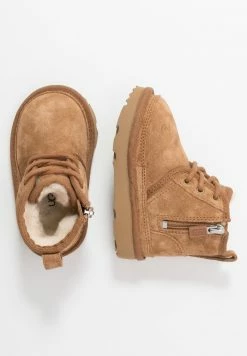 UGG NEUMEL - Lace-up Ankle Boots - Chestnut