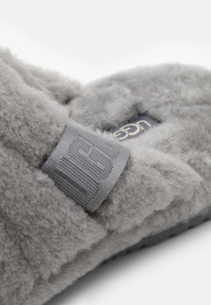 FLUFF YOU UNISEX - Slippers - grey UGG FLUFF YOU UNISEX - Slippers - Grey -UGG Shop 647192d9080c409388362682e105cadb