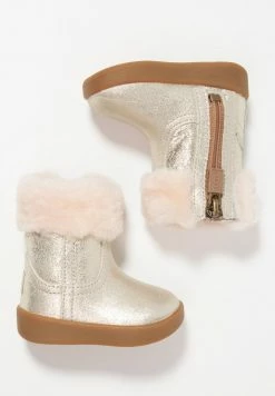 UGG JORIE METALLIC - Baby Shoes - Gold