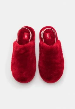 UGG FLUFF YEAH - Sandals - Samba Red -UGG Shop 6b2ccecd355e42e09d28661d3913e452