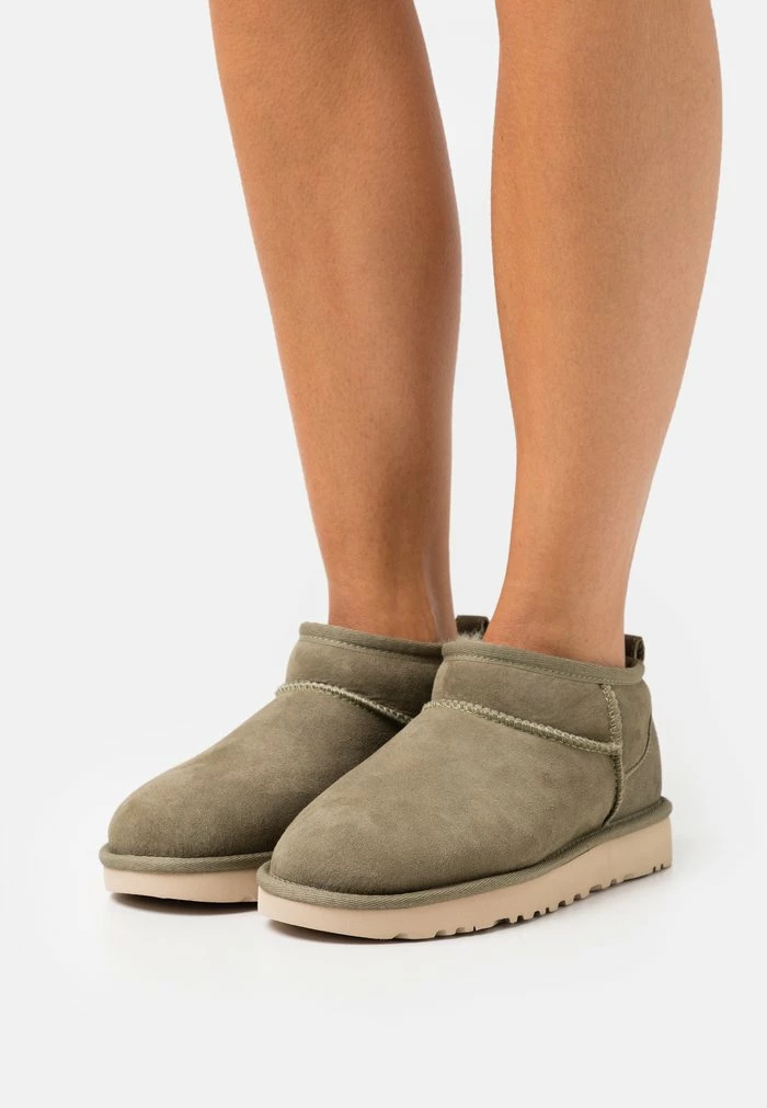 CLASSIC ULTRA MINI - Ankle boots - burnt olive UGG CLASSIC ULTRA MINI - Ankle Boots - Burnt Olive -UGG Shop 6ff4891d28e944ad9f0ad2fd96ac270b