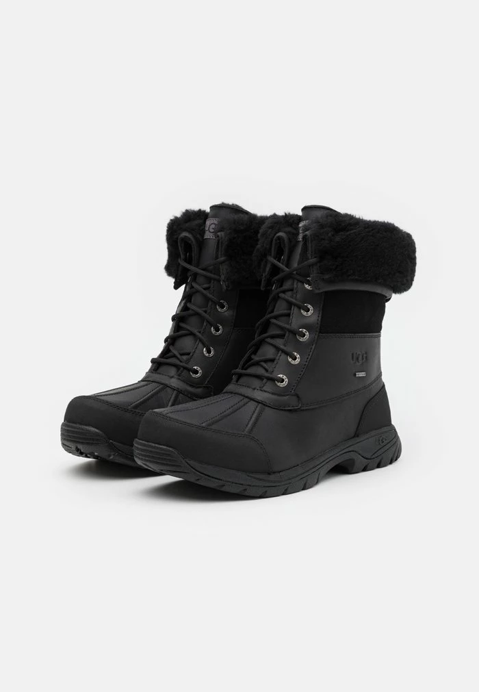 BUTTE - Lace-up ankle boots - black UGG BUTTE - Lace-up Ankle Boots - Black -UGG Shop 724d4b085d4e43d18babdeb139d0480d
