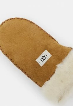 UGG MITTEN WITH STITCH UNISEX - Mittens - Chestnut -UGG Shop 72fca7dcd3924c8d8dbffd08ce1694e8
