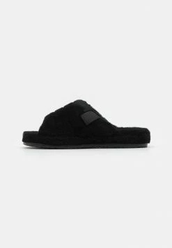 UGG FLUFF YOU UNISEX - Slippers - Black