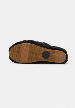 UGG FLUFF YEAH FUZZ SUGAR - Slippers - Black -UGG Shop 7766e2a36b2243cc86cc7b248e182f45