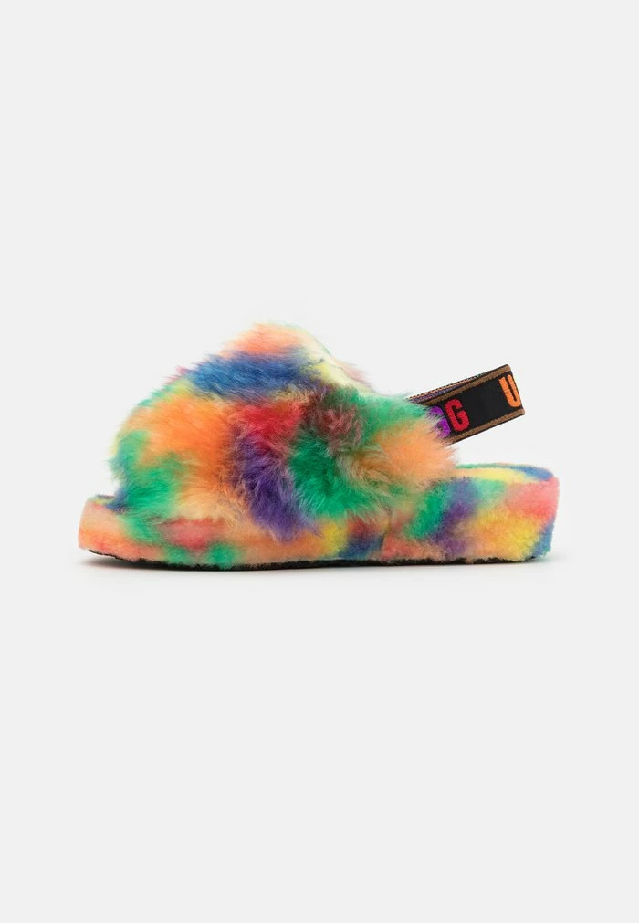 FLUFF YEAH PRIDE UNISEX - Platform sandals - rainbow UGG FLUFF YEAH PRIDE UNISEX - Platform Sandals - Rainbow -UGG Shop 79aca21376da44cb8d4eff1409ef92a7