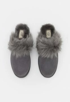 UGG SCUFF SIS - Slippers - Charcoal -UGG Shop 7bdda5c5687a4215bf62df7f2ecdb05c