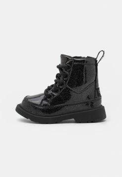 UGG ROBLEY GLITTER - Lace-up Ankle Boots - Black
