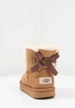 UGG MINI BAILEY BOW II - Classic Ankle Boots - Chestnut -UGG Shop 83eb3df09cb246eeba1d91ef3e733e9b