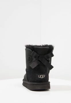 UGG MINI BAILEY BOW II - Classic Ankle Boots - Black -UGG Shop 84746150038743b98b691c5d5449109f