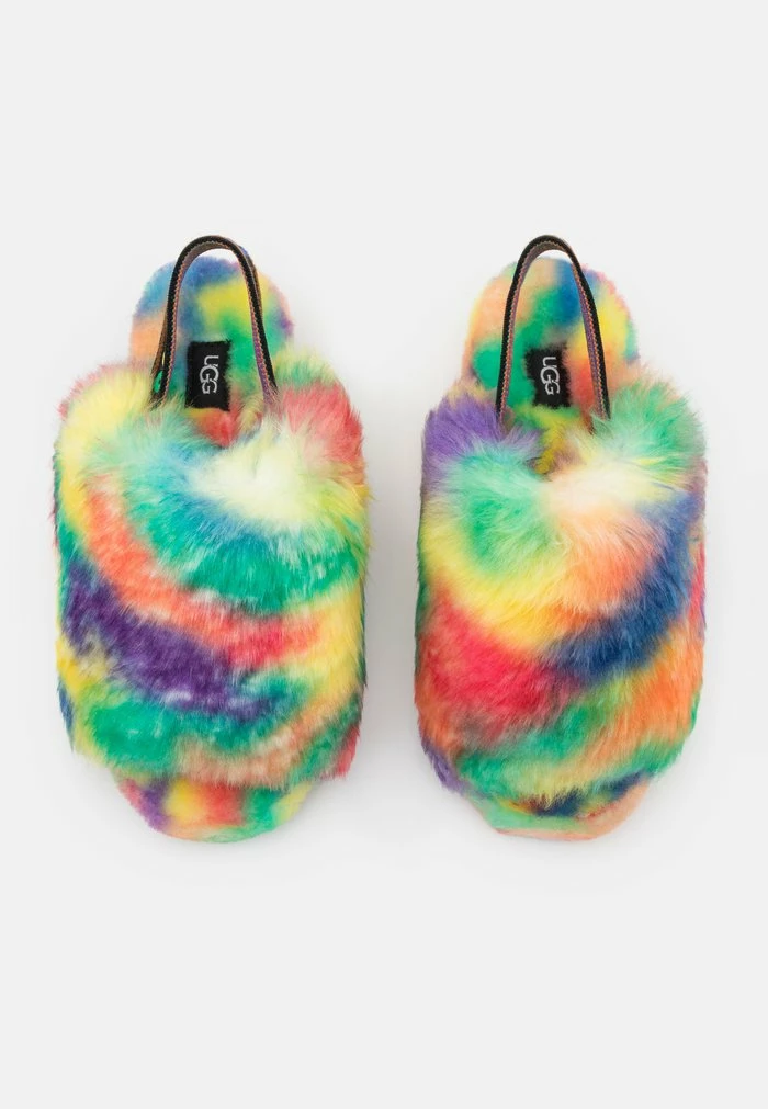 FLUFF YEAH PRIDE UNISEX - Platform sandals - rainbow UGG FLUFF YEAH PRIDE UNISEX - Platform Sandals - Rainbow -UGG Shop 896a2e7be1884571a48cac14f757cfa6