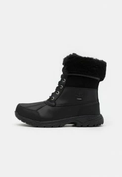 UGG BUTTE - Lace-up Ankle Boots - Black