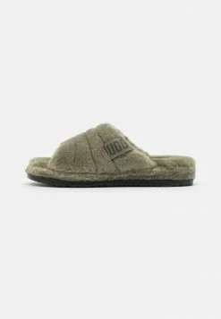 UGG FLUFF YOU UNISEX - Slippers - Burnt Olive