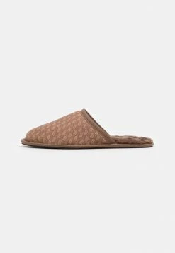 UGG SCUFF LOGO - Slippers - Chestnut