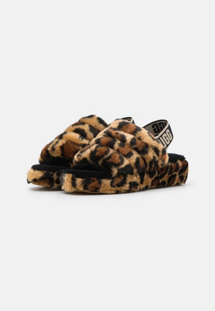 FLUFF YEAH SPOTTY - Slippers - natural UGG FLUFF YEAH SPOTTY - Slippers - Natural -UGG Shop 94aff8b8518f4a029fca12804980e8ad