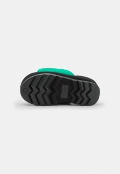 UGG MAXI GRAPHIC SLIDE - Heeled Mules - Emerald Green/black -UGG Shop 95960813ea7f4266962b09f07e35b84e