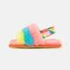 UGG FLUFF YEAH SLIDE - Sandals - Peach Bliss/multi-coloured