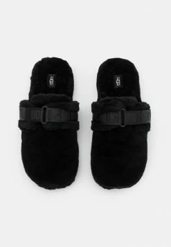 UGG FLUFF IT - Slippers - Black -UGG Shop 98c42271001b4b8a808e1d1ea3710678