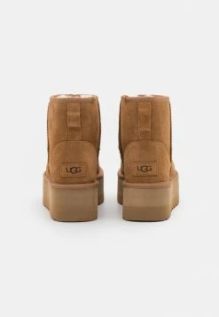UGG CLASSIC MINI PLATFORM - Platform Ankle Boots - Chestnut 3 UGG CLASSIC MINI PLATFORM - Platform Ankle Boots - Chestnut -UGG Shop 9b4a23d099a74db78f37f76f6ce32461